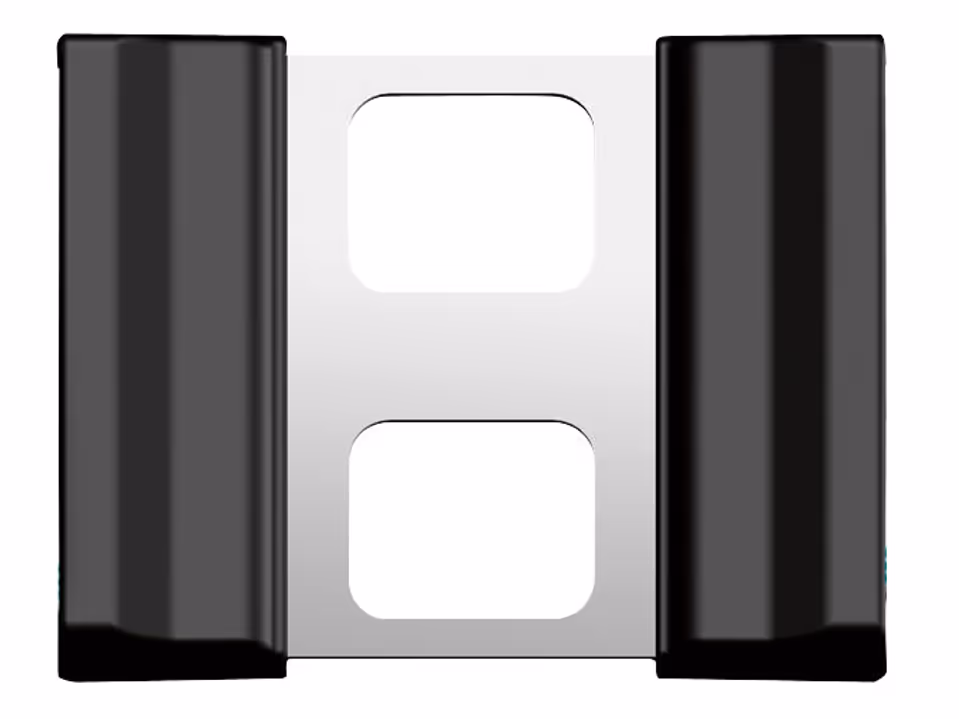 5x AKO Bandverbinder Litzclip 40mm, Edelstahl