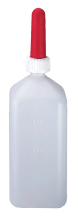 Kerbl MIlchflasche eckig - 2L