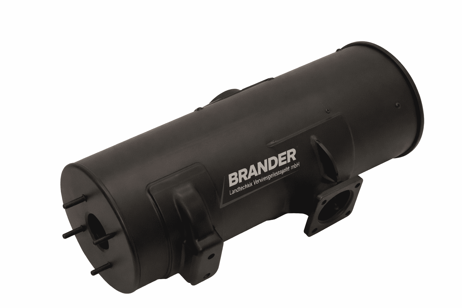 Exhaust muffler/silencer - suitable for Kramer KL25.5e, 5055, 5065, 5075, 5085, 8075