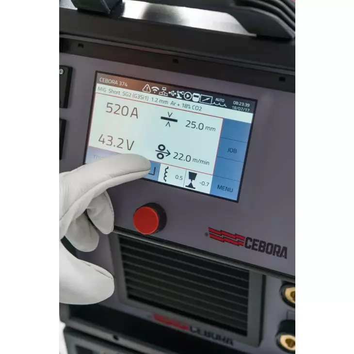ELMAG Cebora Multiprozess-Schweißanlage 10-520A, Touchscreen