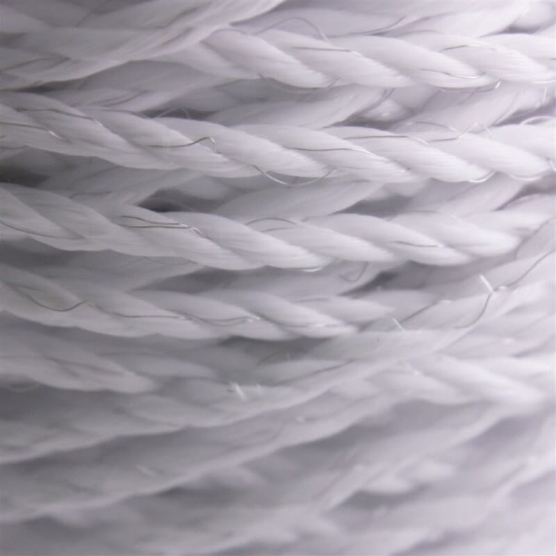 Weidezaunseil / Elektroseil weiß - 8mm / 200m