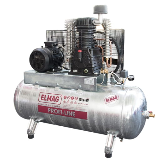 BLE11031 Elmag Kompressor PROFI-LINE 'VERZINKT' PL-Z 1200/10/270 D mit Sterndreieckanlage