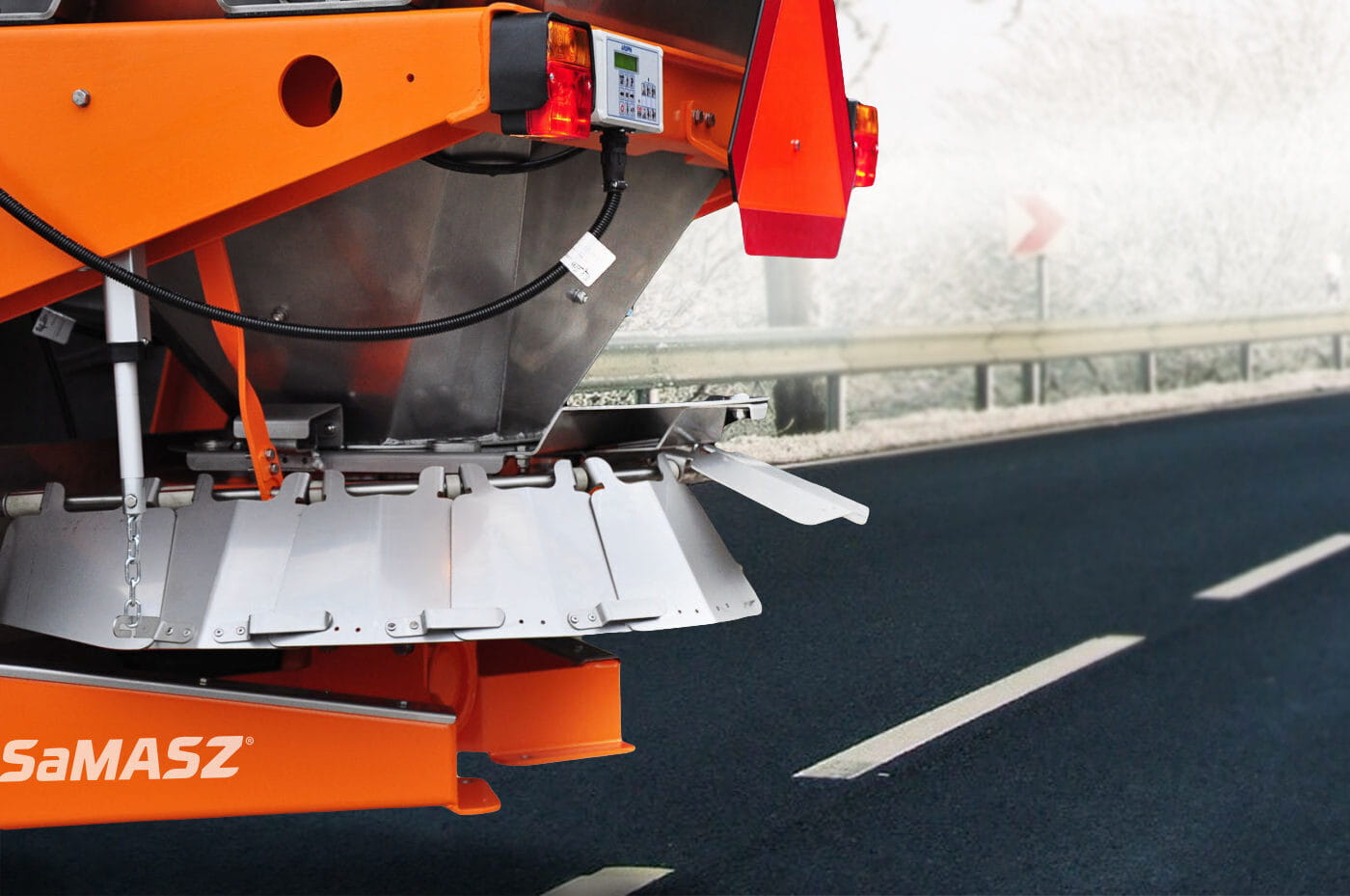 Straßenbaumaschine, Straßenfräse, Maschine, Asphalt, orange