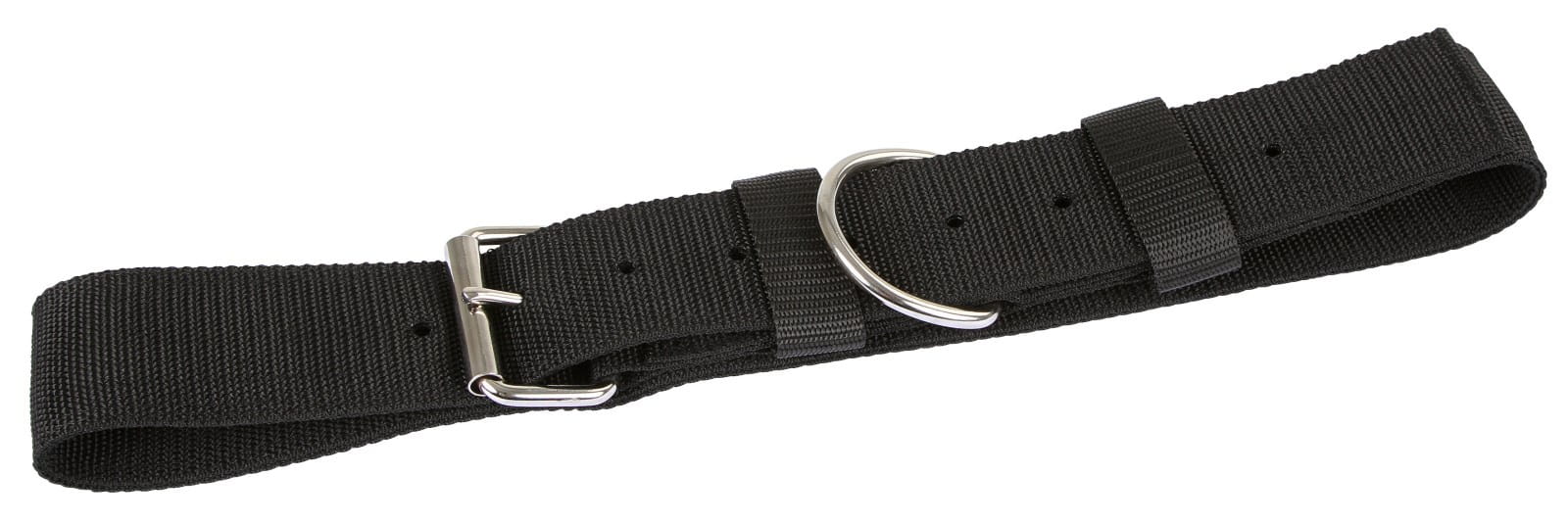 Kerbl Halsriemen - schwarz - Größe Full