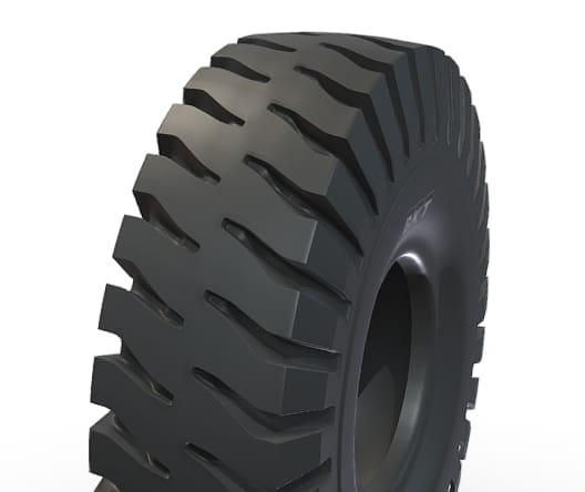 Muldenkipper Reifen BKT 16.00 R 25 182 A6, TL, EARTHMAX SR 431 E4**, CUT RESISTANT, UMS