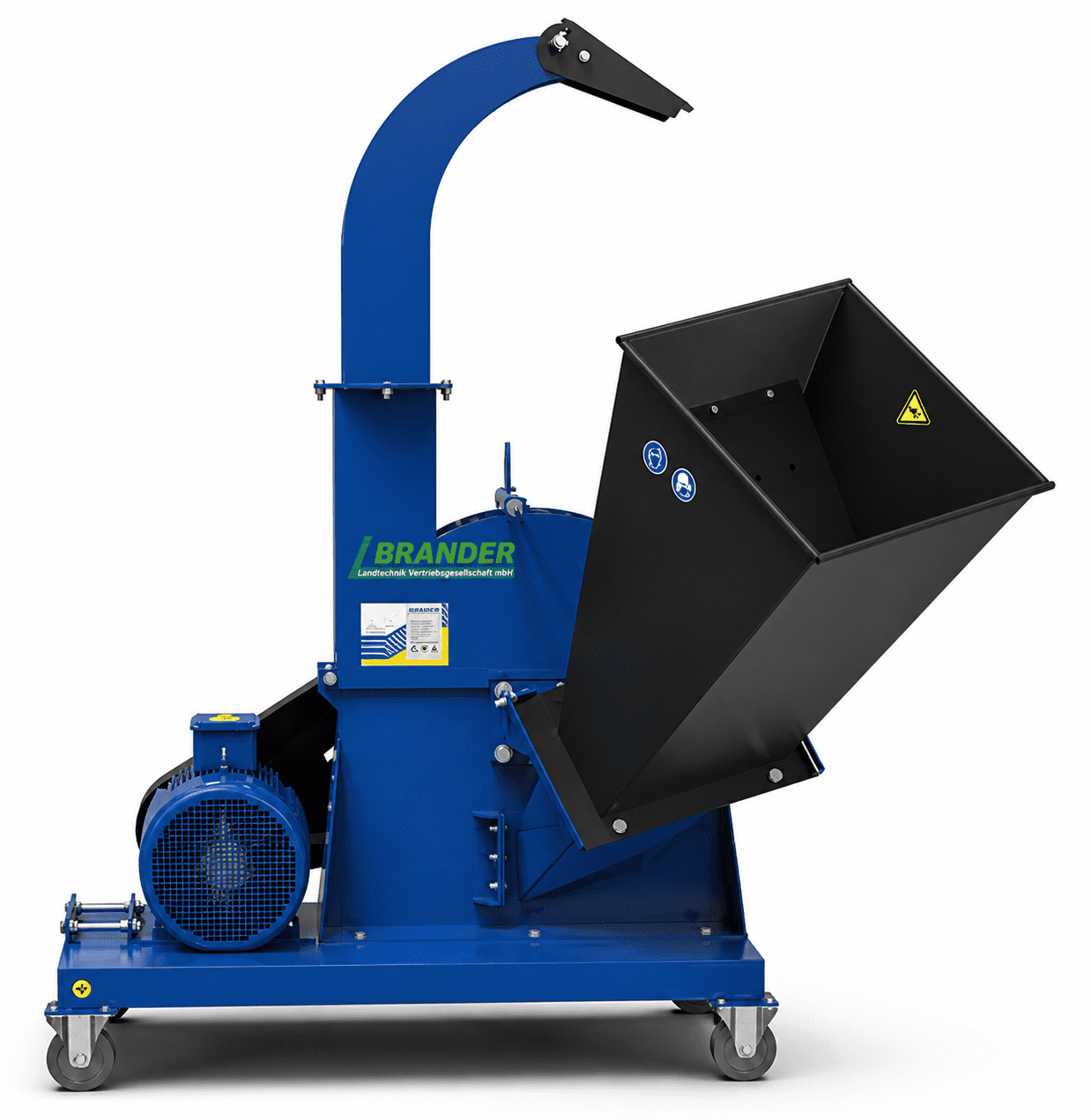 Holzhäcksler 11 kW 400V – Holzschredder bis 100 mm, Scheibenhäcksler