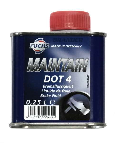 S000077 Bremsflüssigkeit Fuchs Maintain DOT4 - 250ml