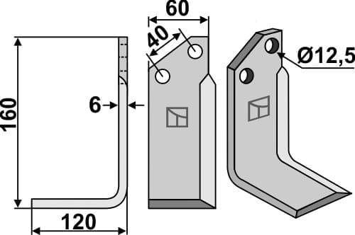 BL6331 Fräsmesser L - passend zu Tortella 2985556