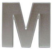 BL24018 Buchstabe M