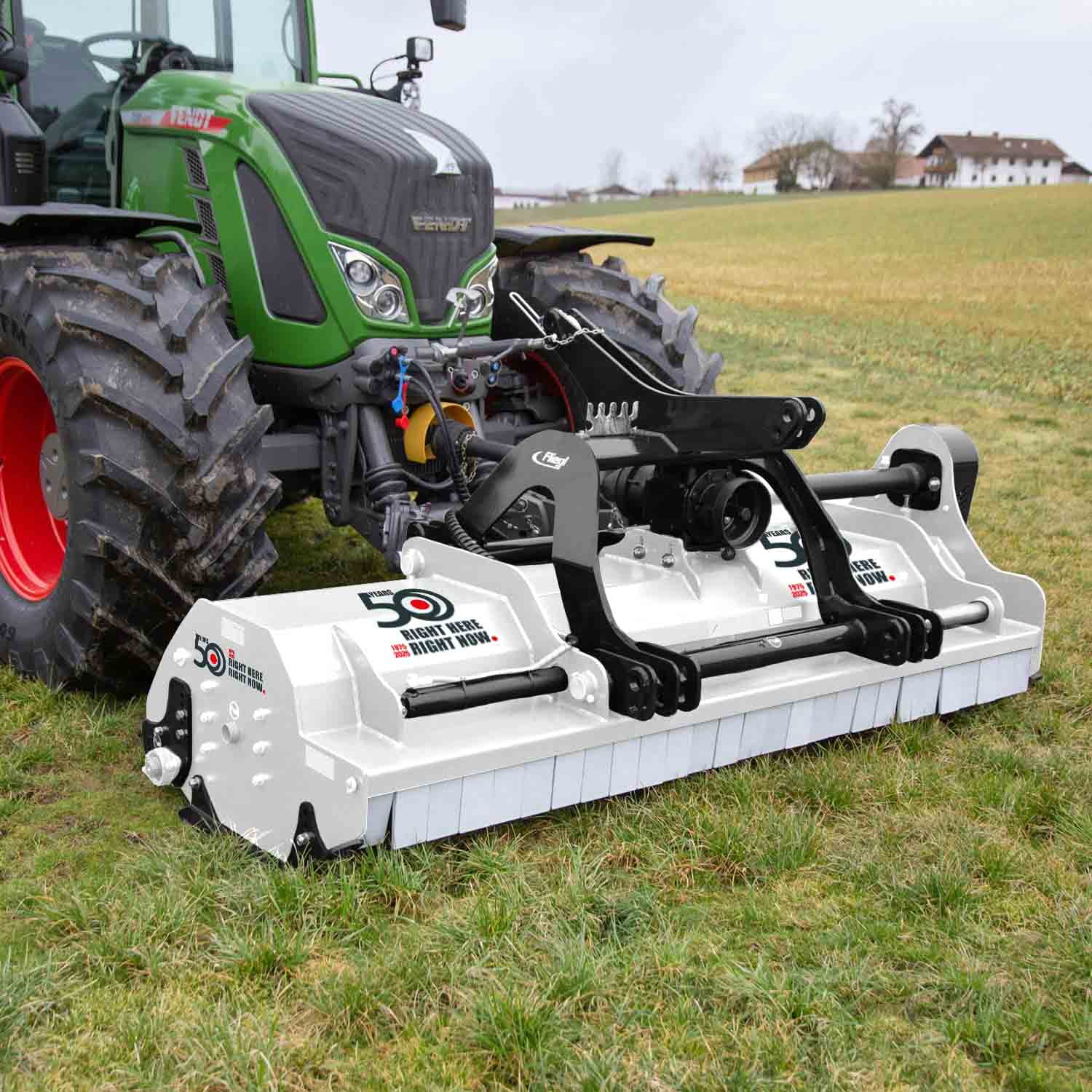 Fliegl Schlegelmulcher SM 2750 – 50 Jahre Edition – 2750 mm, Profi Großflächenmulcher, 1000 U/min