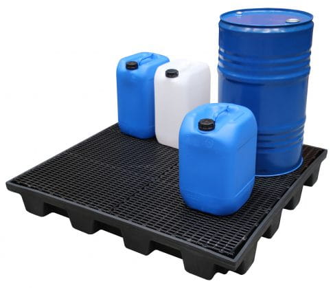 EMP Öko-Auffangplattform - 180 L - für Palette 1200×800 mm