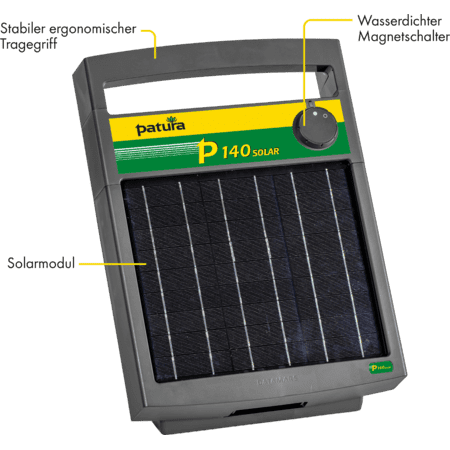 Patura solar electric fence energizer - P140