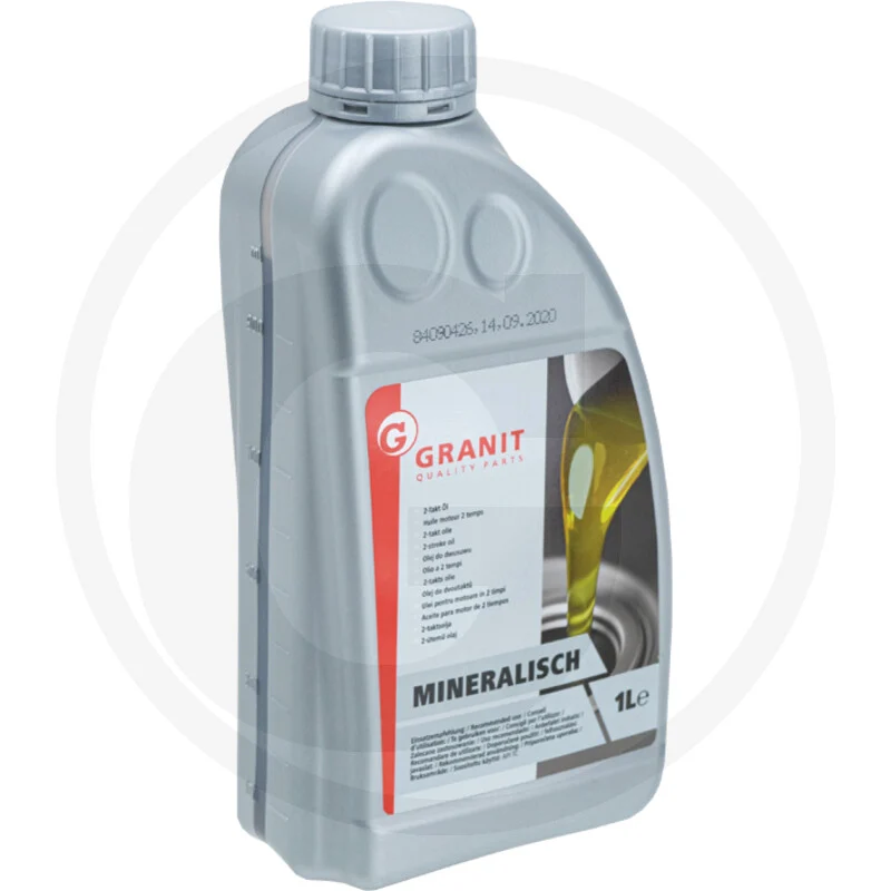 GRANIT 2-Takt Öl Mineralisch - 1 Liter Flasche