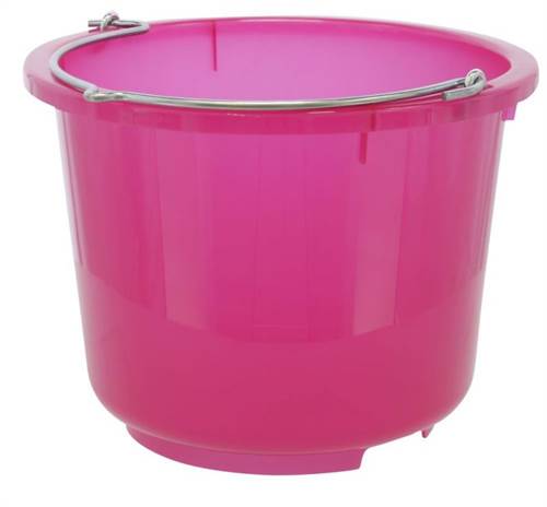 Stable and construction bucket 12L