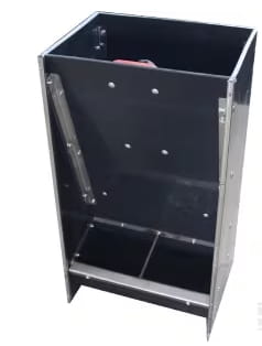 Futterautomat für Absetzferkel, zwei Stellen