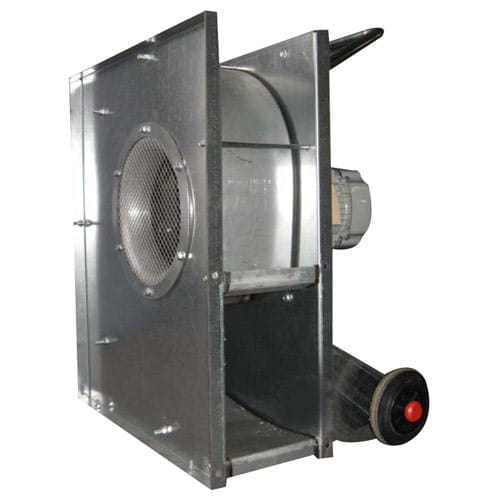 Radialventilator für Hackschnitzel-Trocknung - 3,0kW / 380V