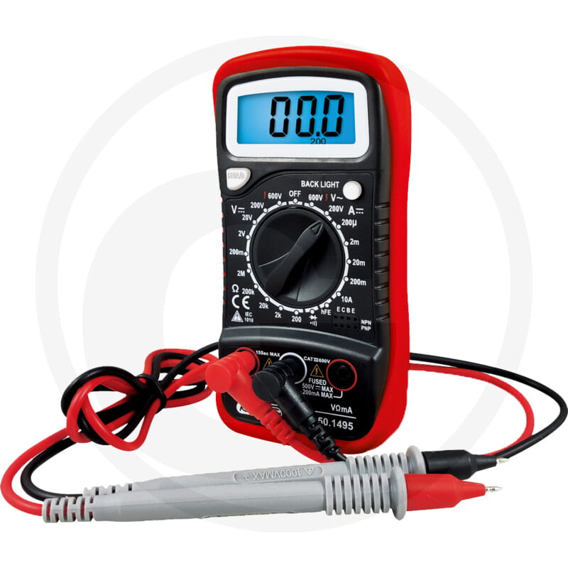 KS Tools Digital-Multimeter inkl. Prüfspitzen