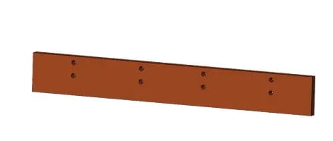 Polyurethane scraper bar - 900mm - Wiedenmann 1250776