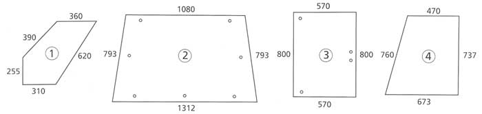 BL16540 Türscheibe oben