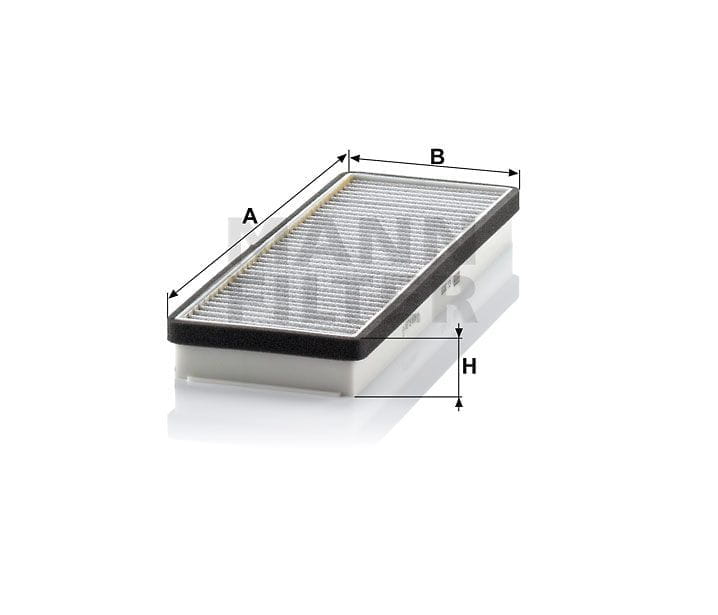 BL18659 Mann Filter CU3855 Innenraumfilterelement