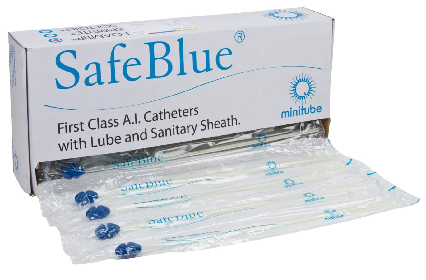100x spiral catheter SafeBlue® Spirette