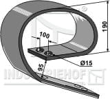BL28740 Blattfeder - 150 x 10