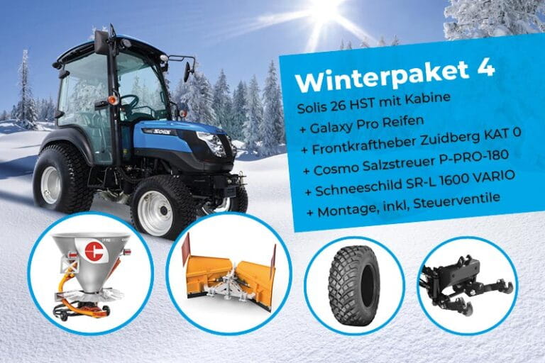 BL11989 Aktion Solis 26 HST Traktor + Winterpaket 4