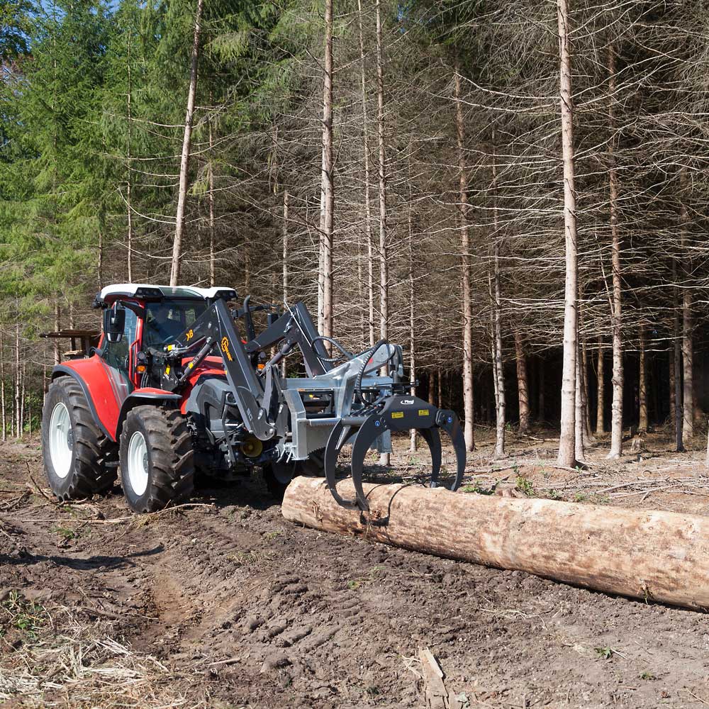 BL25607 Fliegl Rückezange hydraulisch - Euro / KAT 2