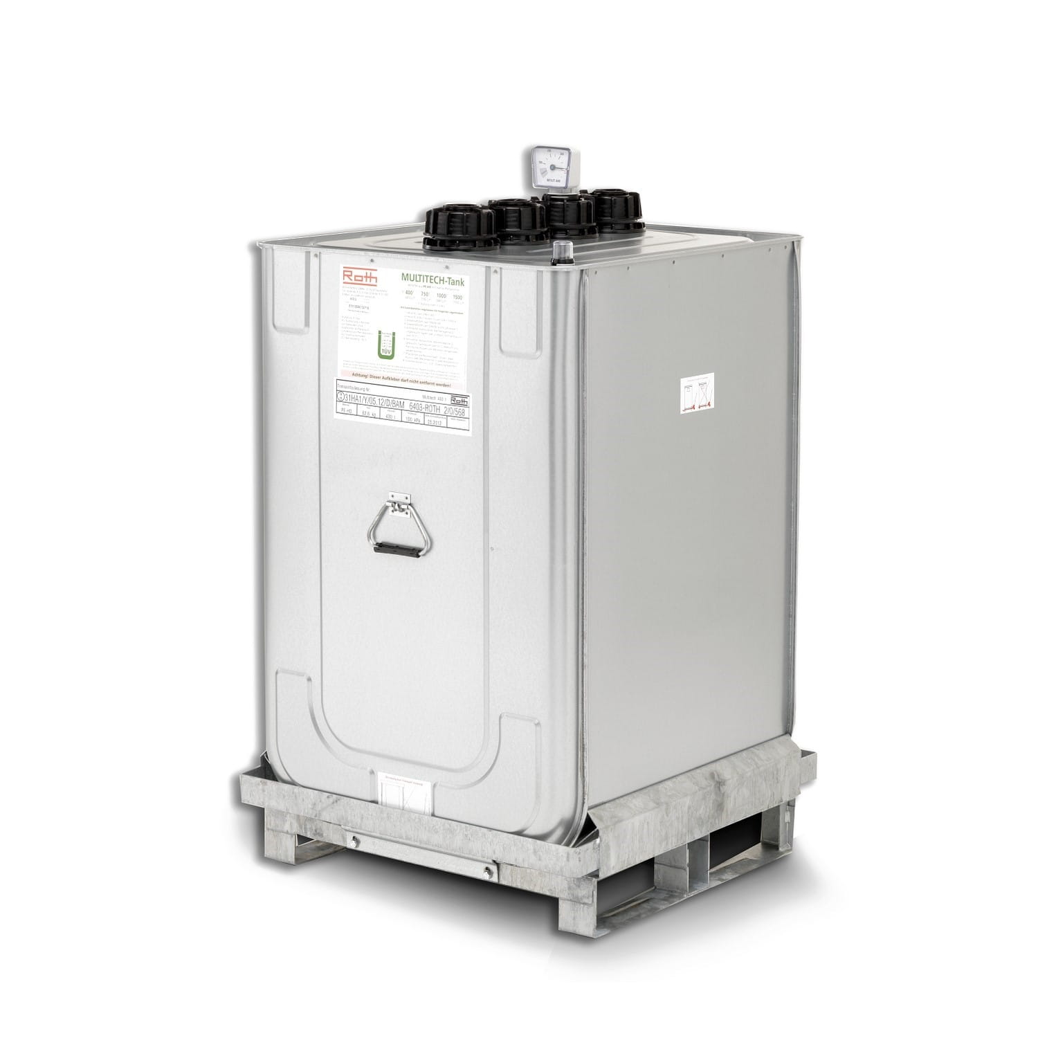 Pressol Tank 400 Liter doppelwandig SR-MO Stahl HDPE – Diesel Heizöl Altöl Tank mobil & stationär