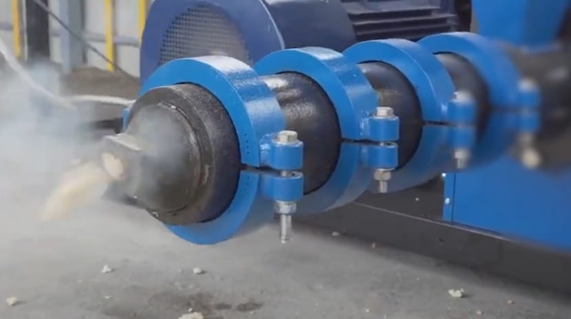 Grain extruder 600kg/h - Connection 400V / 55kW