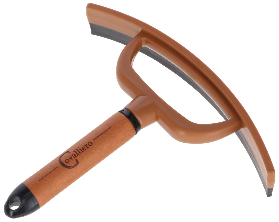 Covalliero Schweißwischer Deluxe - Kunstledergriff