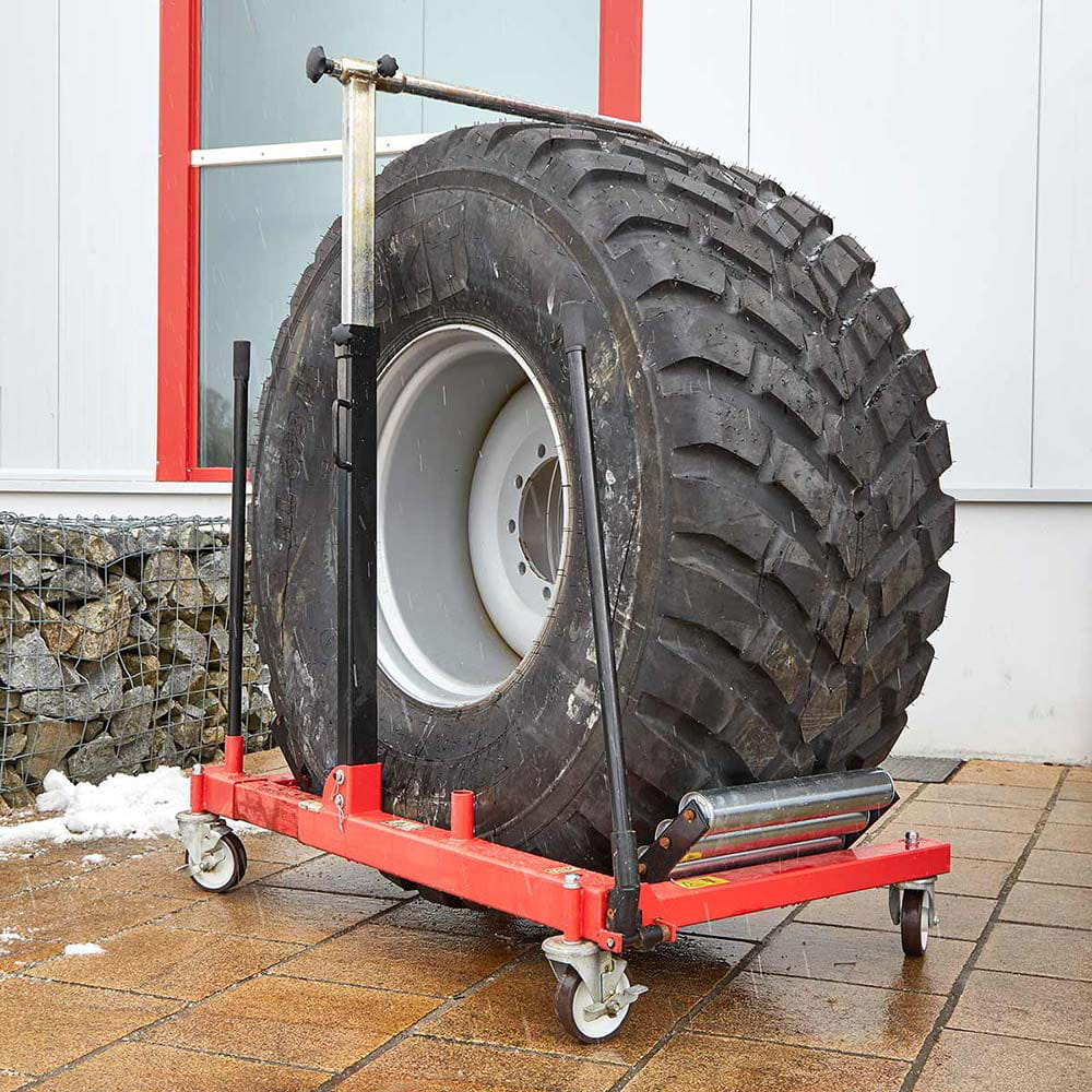 Reifenmontagewagen bis 1,5T / Räder bis 800mm Breite / Ø1000-2200 mm