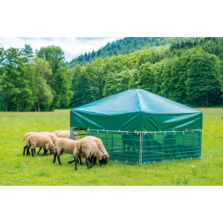 4x Patura windbreak net for pasture tent for sheep and goats