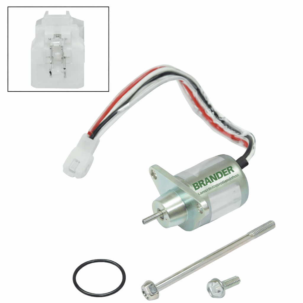 12V shut-off solenoid - suitable for Yanmar 3TNV84 and 3TNV84T engines