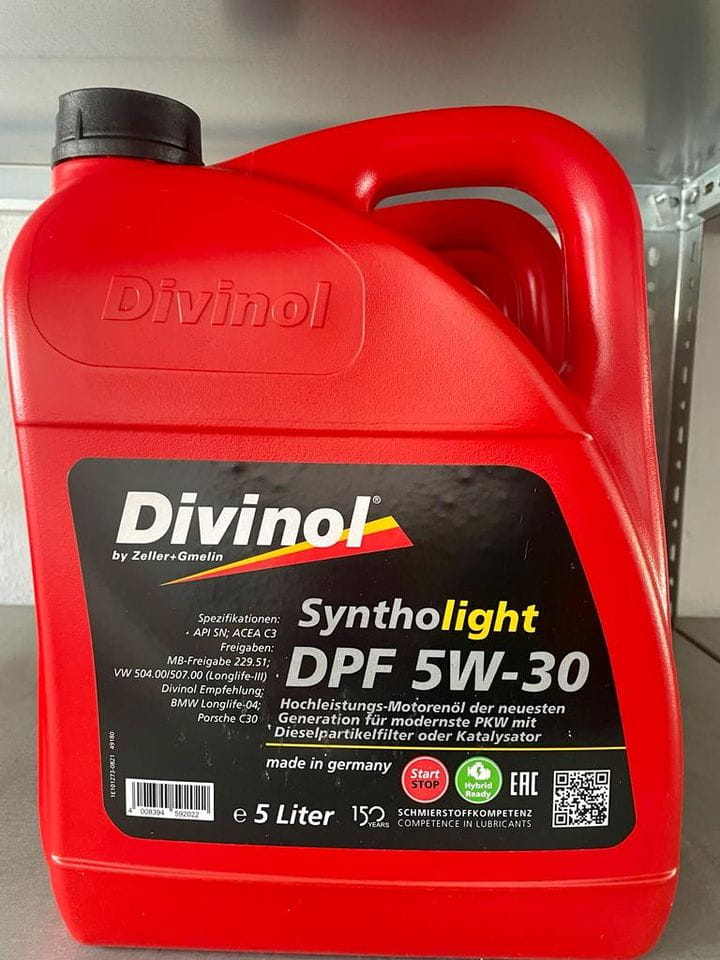 Divinol Syntholight DPF 5W-30 - 5L