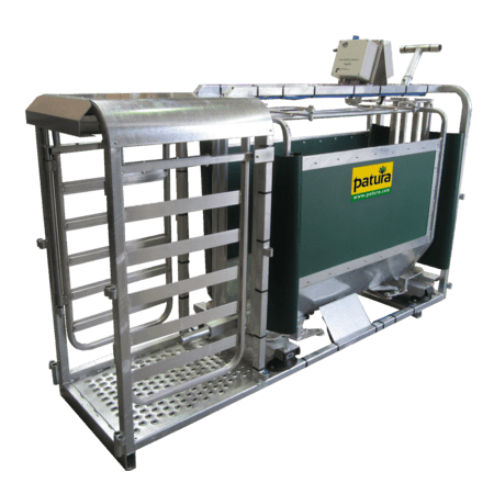 BLP372000 Patura 3 Wege-Wiege  und Sortierbox mit Druckluftbetrieb - für Schafe