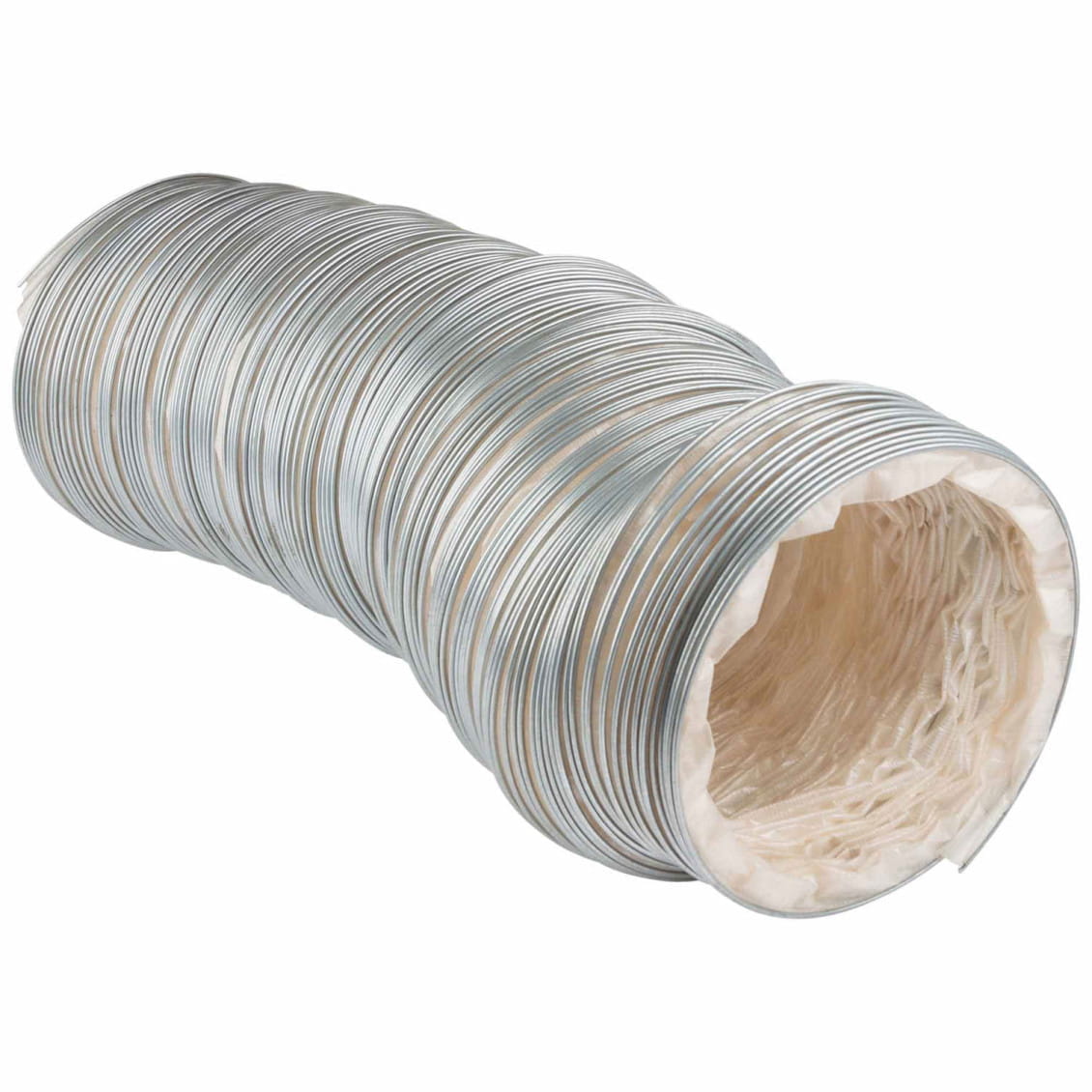 Spiralflex-Luftschlauch mit verstärkter Blechspirale - 307mm / 7600 mm