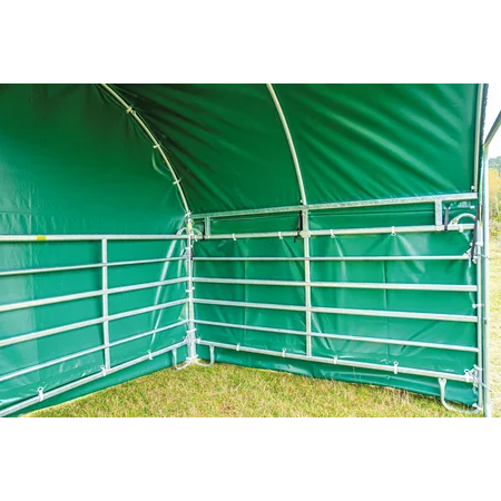 Patura Wetterschutzplane für Weidezelt Compact – Giebelseite 3,60 x 3,25 m