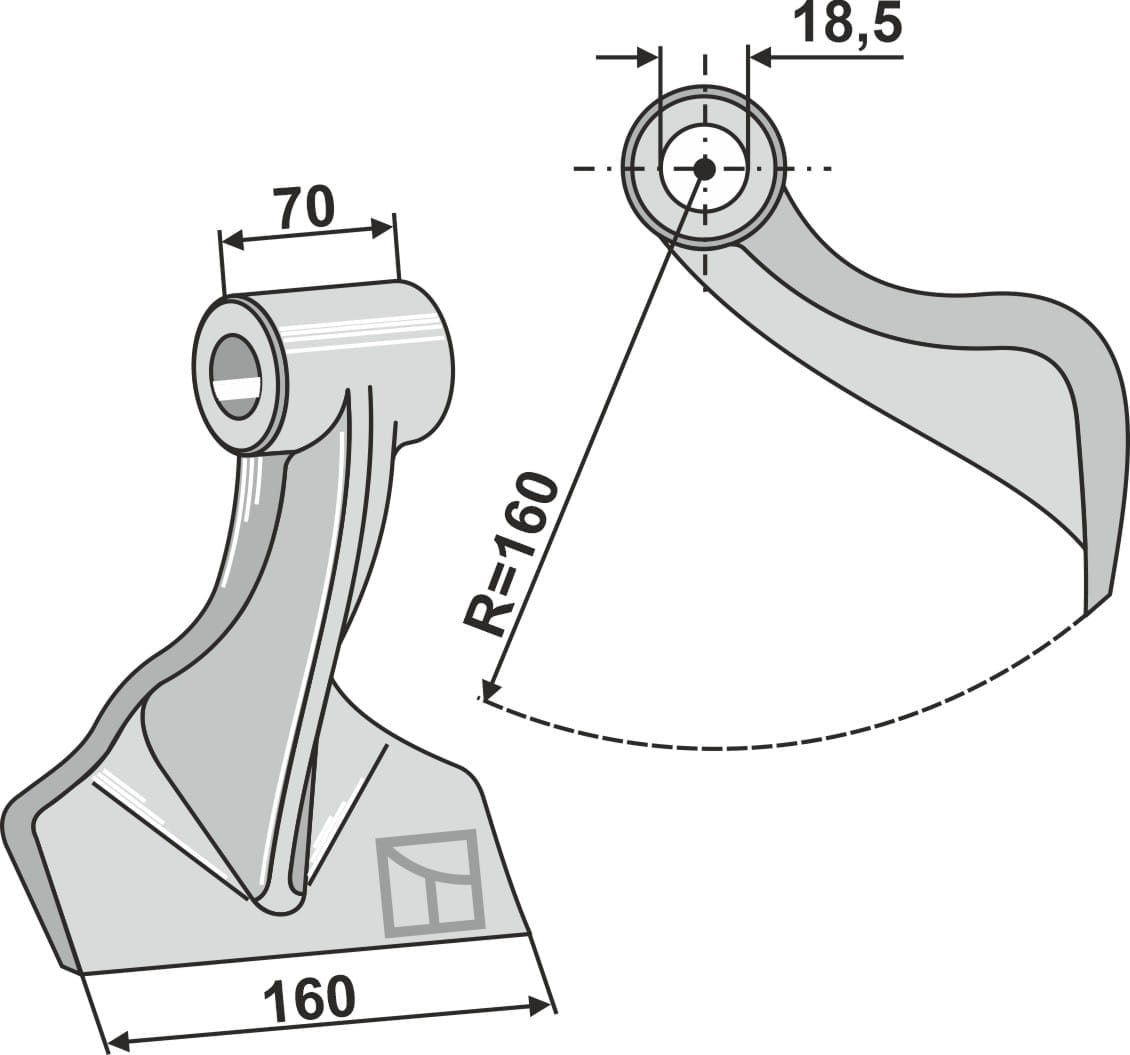 BL27834 Hammerschlegel - passend zu Facma