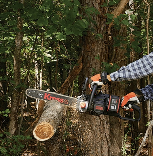 Kress Akku Kettensäge 35cm - 2x 40V