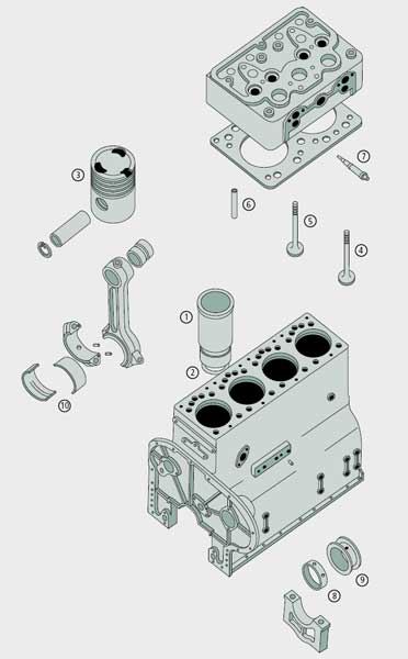 BL23109 Kolben - passend zu Hanomag D941