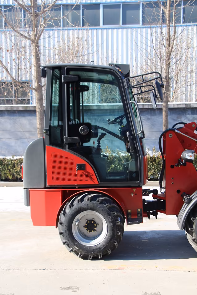 Elektro Radlader – 1000 kg Hubkraft optional mit Kabine und Lithium 240Ah