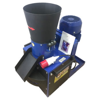 Pelletpresse 200 kg/h | 7,5 kW Granulator für Futter & Biomasse | Profi-Pelletmaschine