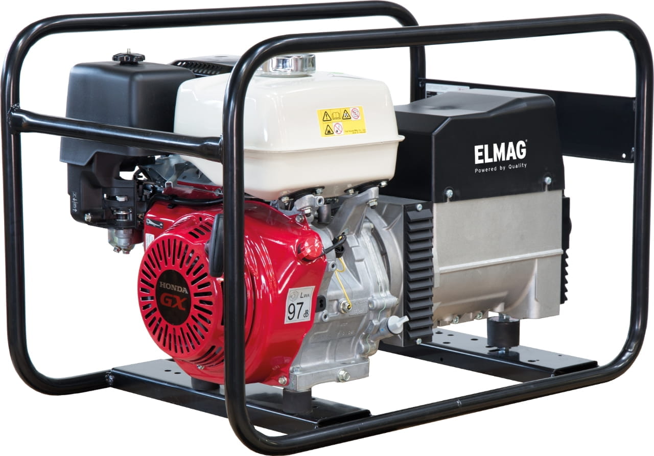 SEB 6500WD generator with HONDA GX390 engine