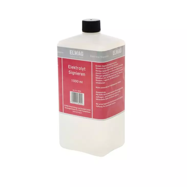 Elmag Elektrolyt Signieren (dunkel & Alu hell) - 1L