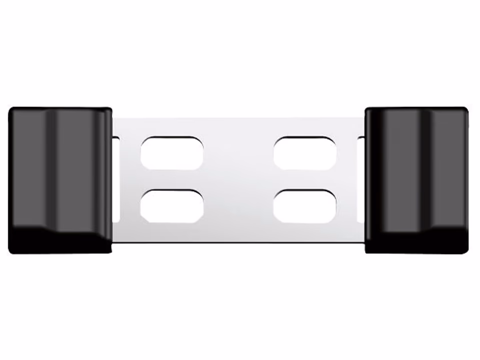 5x AKO Bandverbinder Litzclip 12,5mm, Edelstahl