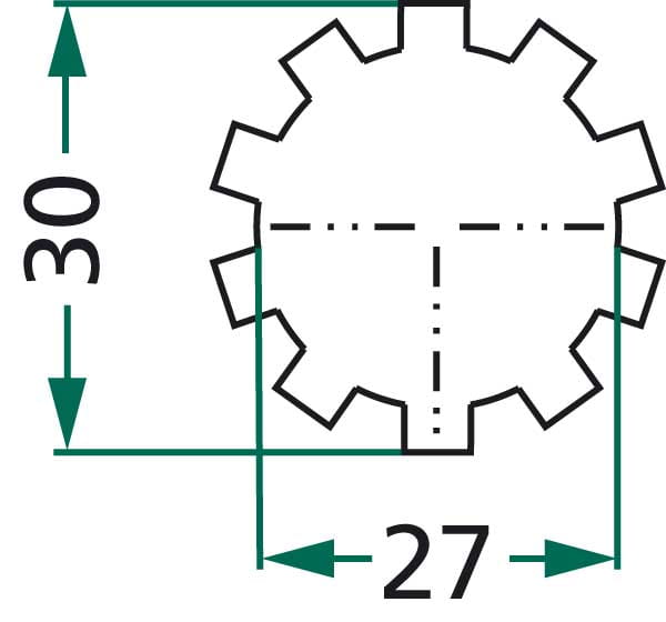 Driving disc 350 CE - fits Case IH 1964090C2, 3230722R91, 335007911
