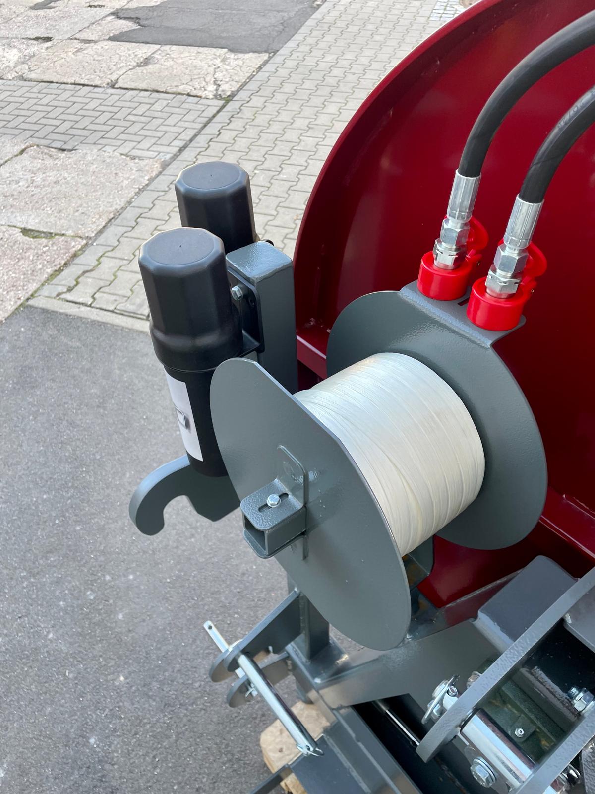 Brander Holzbündelgerät Hydraulische Drehung | Hydraulischer Spanner | inkl. Zubehör | Profi Brennholzverpackung