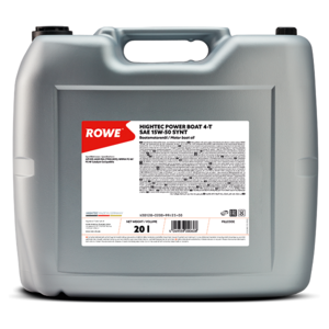 Bootsmotoröl, Kunststoffkanister, grau, 20 Liter, 4-Takt-Öl