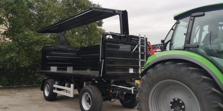 Anhänger Conow HW180 V9 | 18t Nutzlast | 19,8m³ Ladevolumen | Hydraulische Bordwand – Effizient & robust